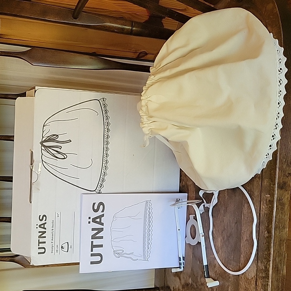 Lampshade, IKEA, "UTNÄS" , ivory cream color